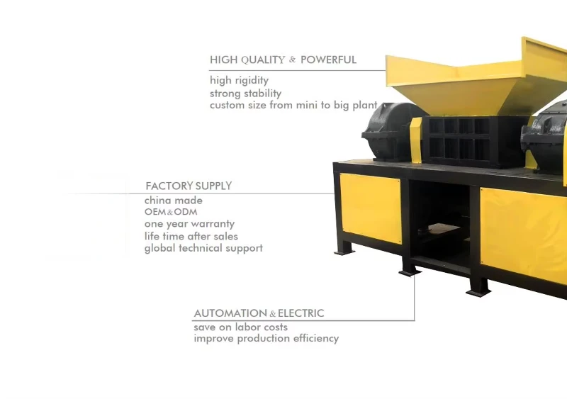 Compact Dual-Shaft Crusher Compact Dual-Shaft Crusher